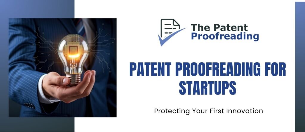 Startups Patent Proofreading