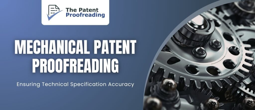 Machine Patent Proofreading