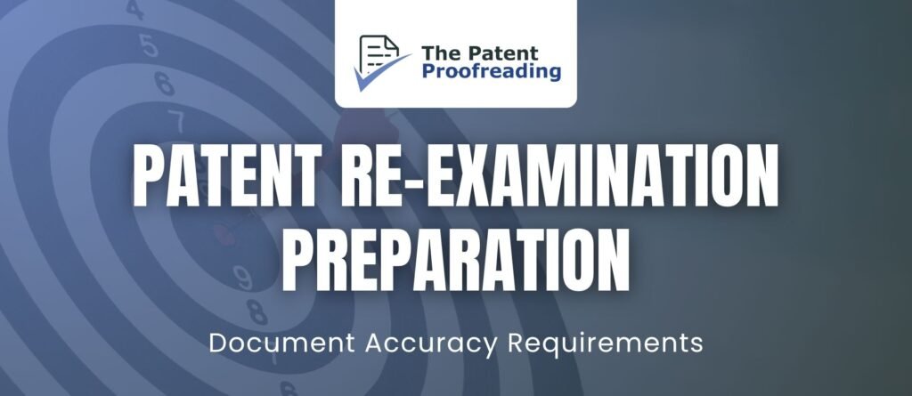 Patent Re-examination Preparation
