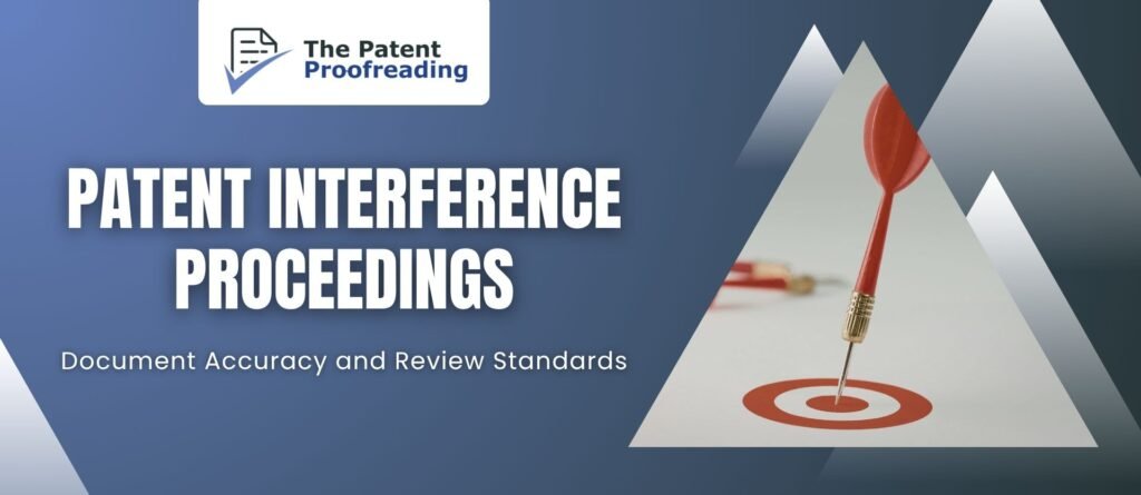 Patent Interference Proofreading