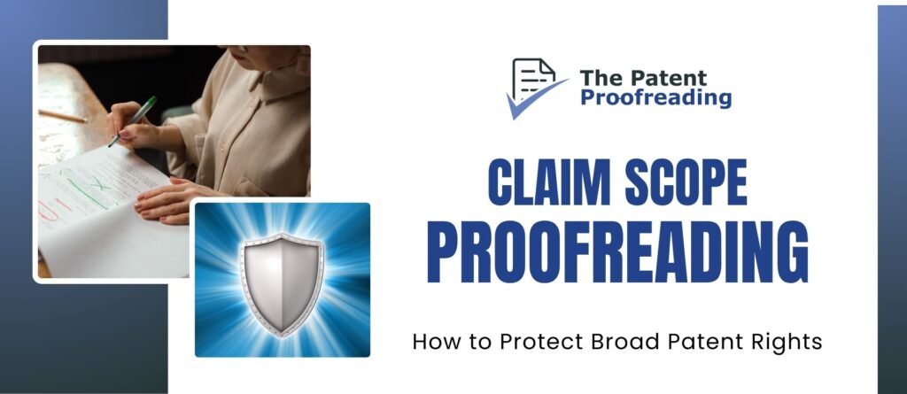 Patent Claim Scope Proofreading